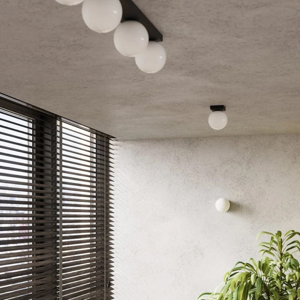 Черно-бяла стенна лампа Blaze – Sollux