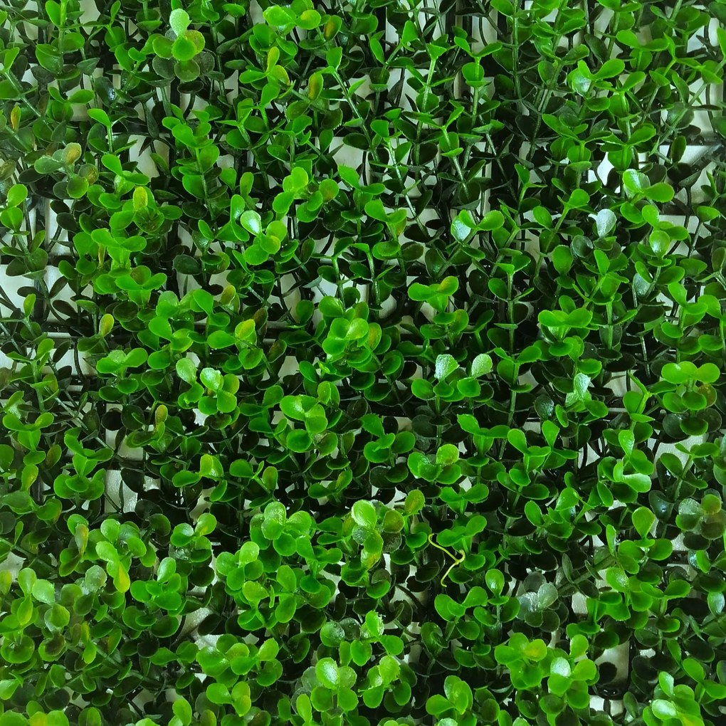 Пано изкуствена трева за стена А06-зелен, 50см х 50см