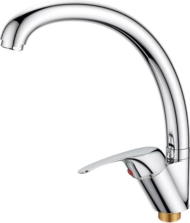 Смесител за кухня  "СОФИЯ " ICF 7113039 M7313 месингов, хром, 26.5х4.8см