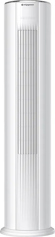 Колонен климатик Nippon NPC-24MCFL, 24000 BTU, 45 м2, А++/А+, R-32, Бял