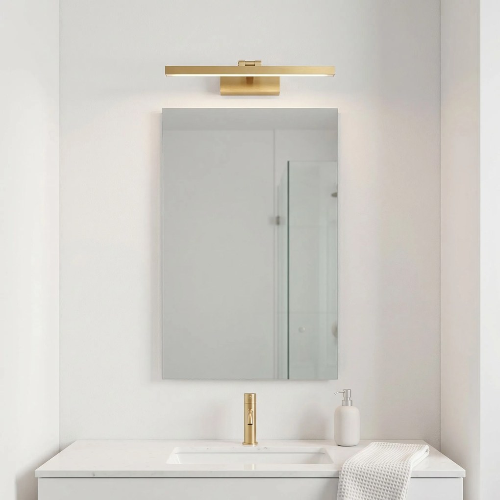 LED аплик за баня APP1864-1W 60 cm BRUSH GOLD