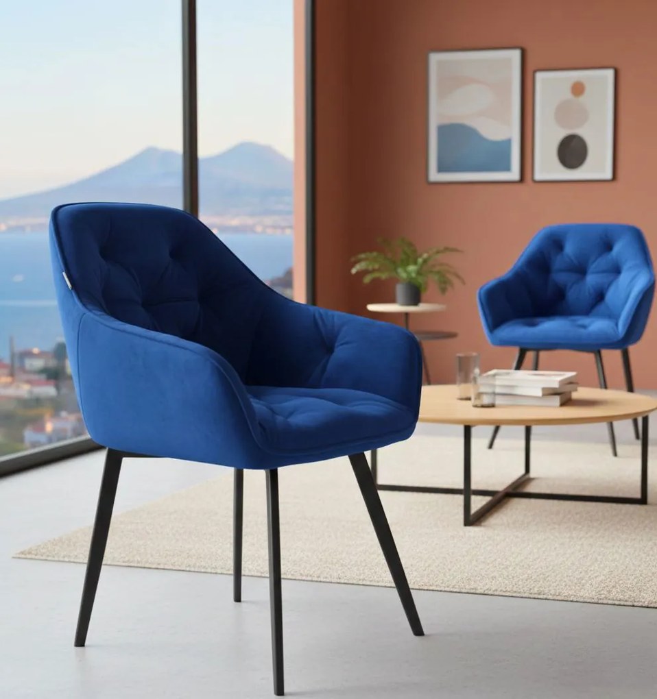 Фотьойл Alice-Син (2) парчета