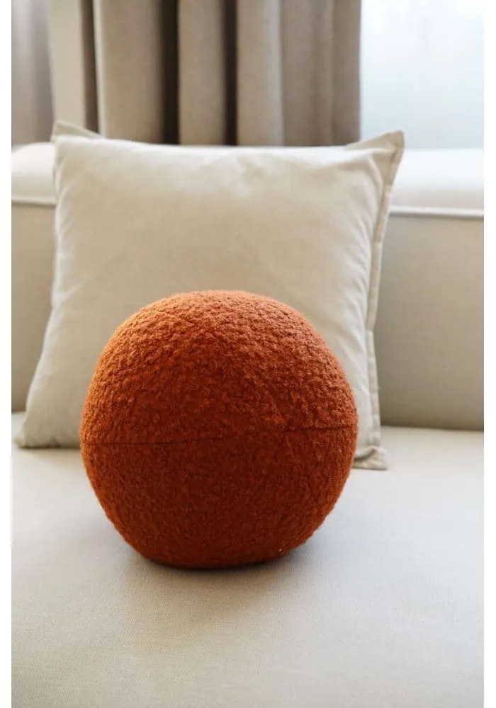 Декоративна възглавница от букле ø 20 cm Top – Mioli Decor