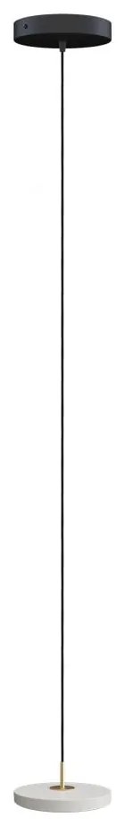 Светлосиво LED висящо осветително тяло с метален абажур ø 15 cm Asteria Micro – UMAGE