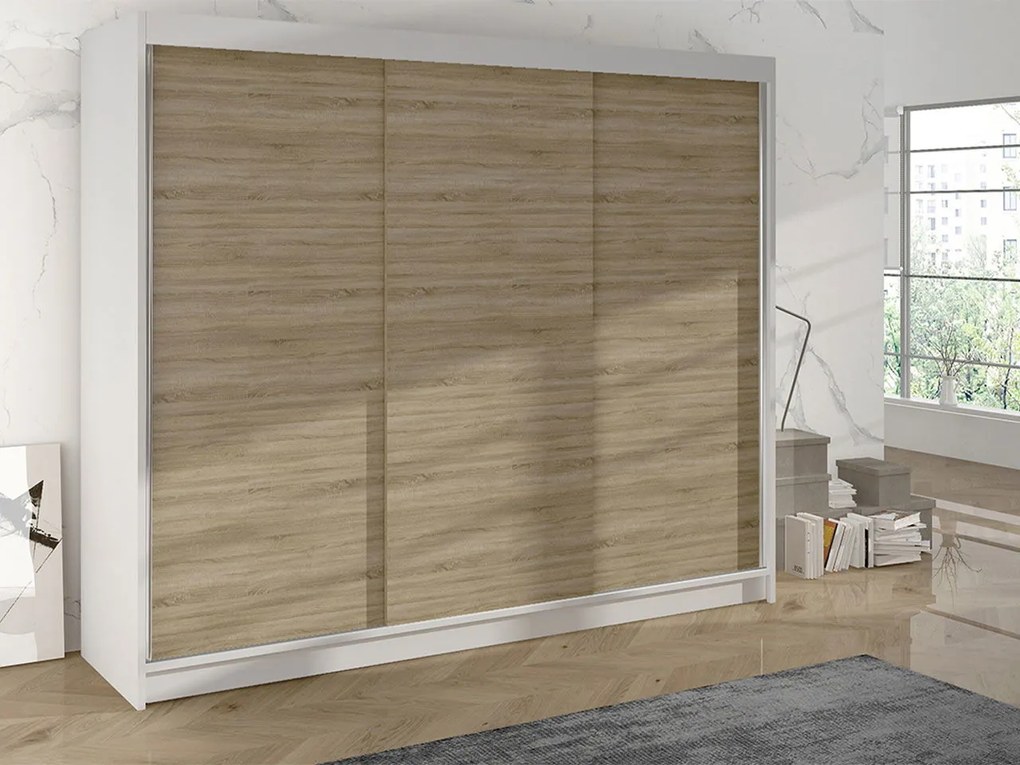 Гардероб Derby II плъзгащ се-Leuko - Drus