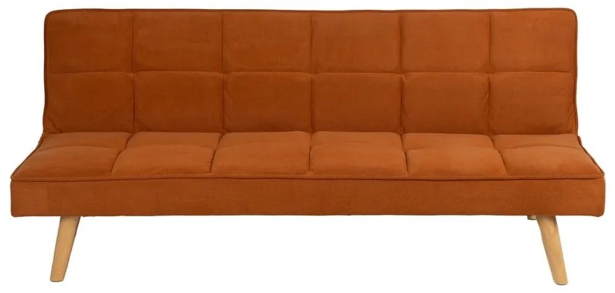 Шенилов разтегателен диван в тухлен цвят 175 cm – Ixia