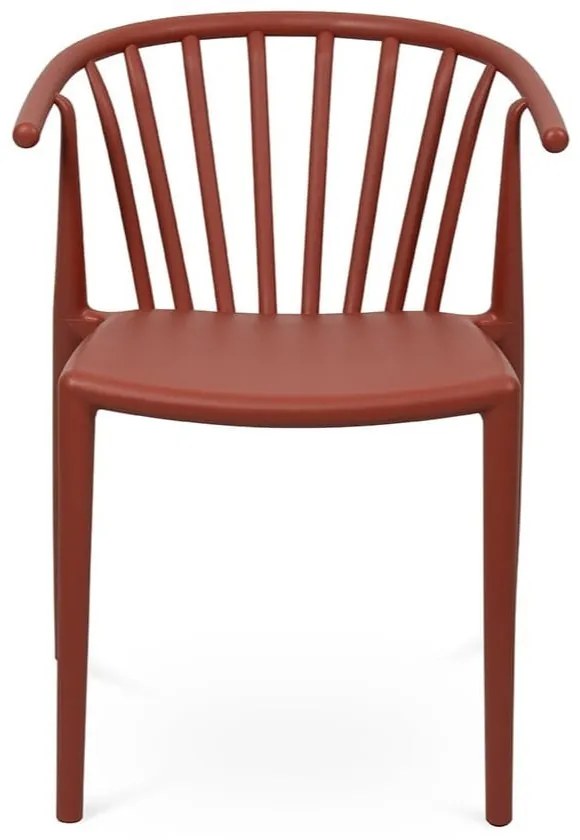 Кафяв пластмасов градински стол Capri – Bonami Essentials