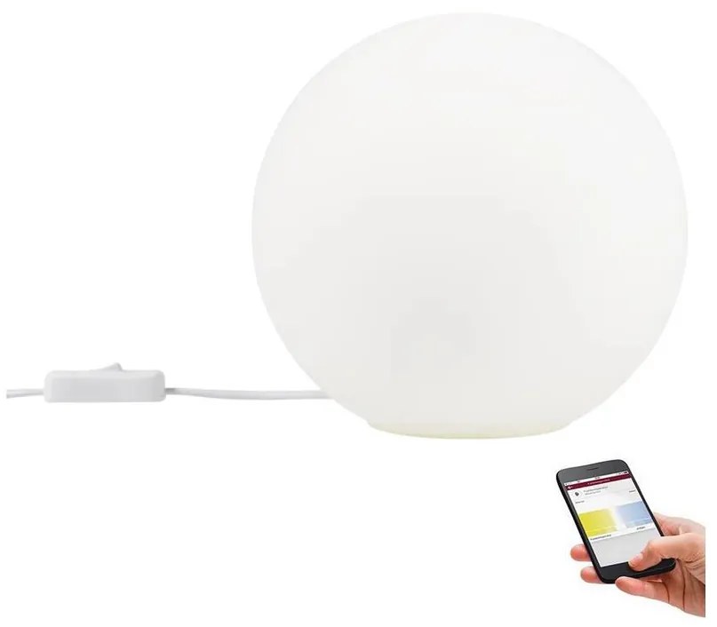 Paulmann 50102 - LED RGBW E27/7,5W Димируема настолна лампа SMART HOME 230V