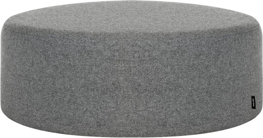 Сива вълнена табуретка Folk – noo.ma