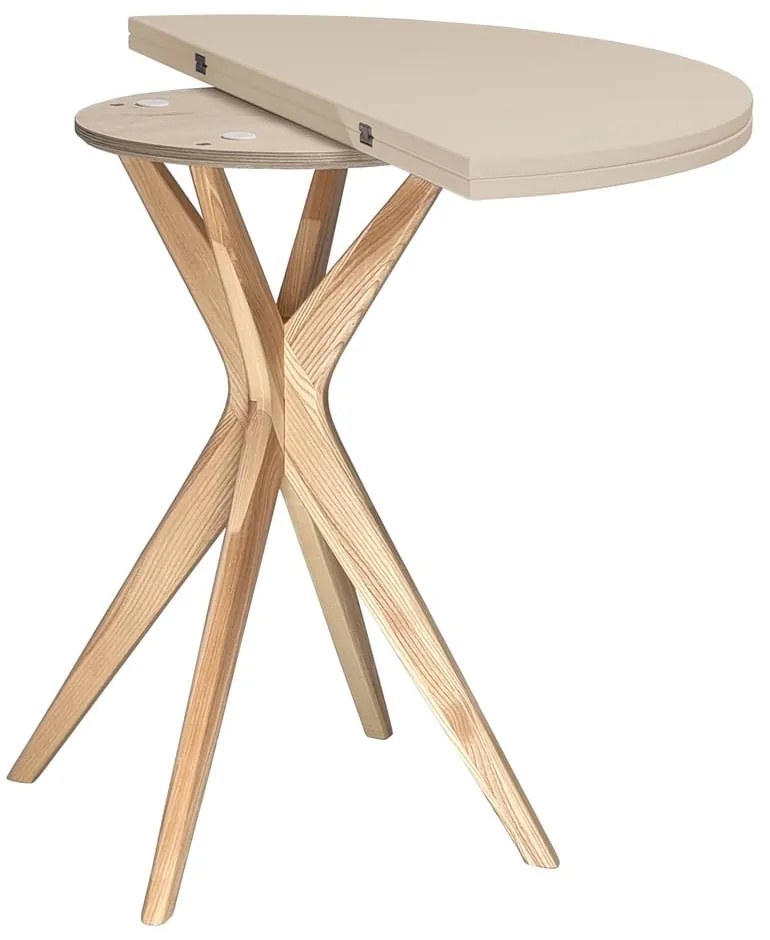 Кръгла сгъваема трапезна маса 45x90 cm Jubi – Ragaba
