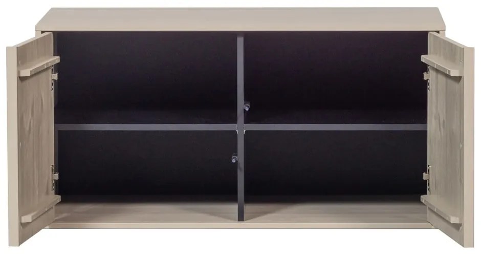 Кремав модулен гардероб от борова дървесина 200x250 cm Daily – vtwonen