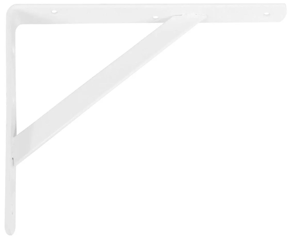Статив за стена AMIG 9-5776 Рафтове Стомана Бял (50 x 32,5 cm)
