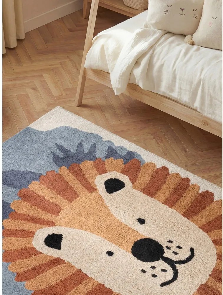 Памучен детски килим подходящ за пране/ръчно изработен 140x200 cm Snuggle Samba – Hanse Home