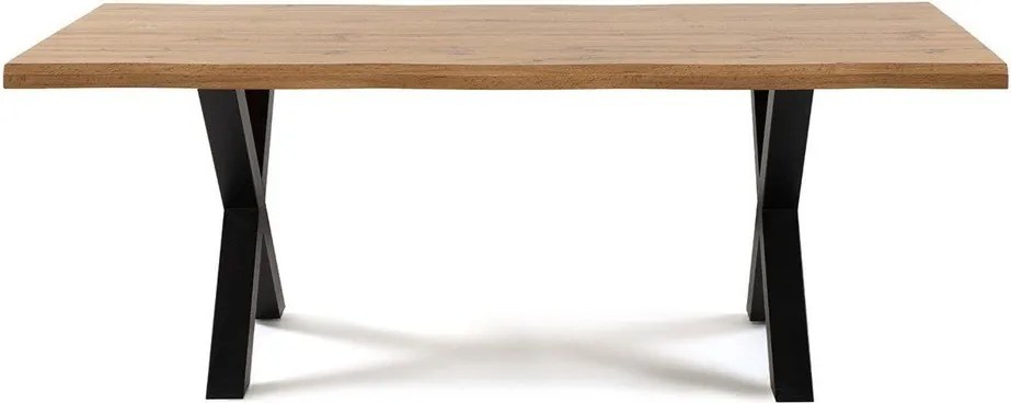 Трапезна маса от декор от дъб 90x160 cm Kora – Bonami Essentials