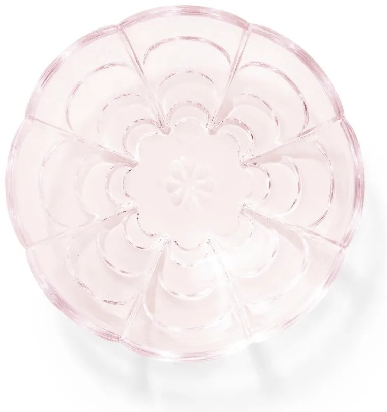 Светлорозови стъклени чаши в комплект от 2 броя ø 13 см Lily - Holmegaard