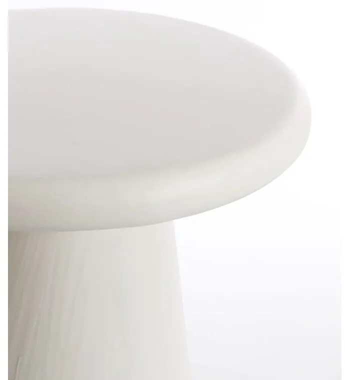 Бяла кръгла масичка за кафе ø 60 cm Kulona – Light & Living