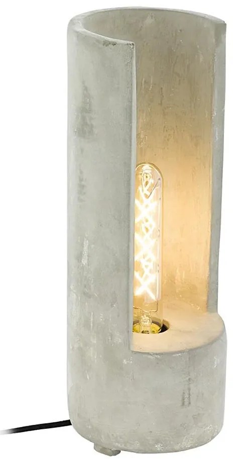 Eglo 49112 - Настолна лампа LYNTON 1xE27/60W/230V beton