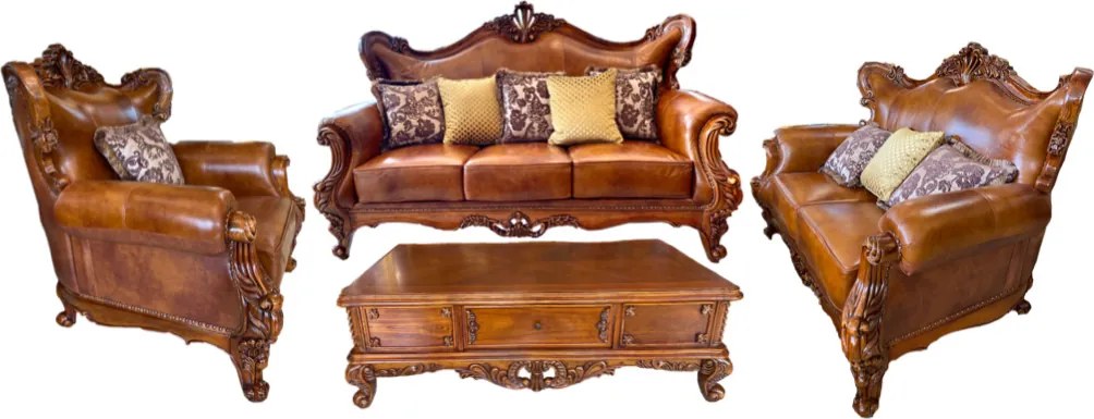 Комплект класическа мека мебел HLS 51В