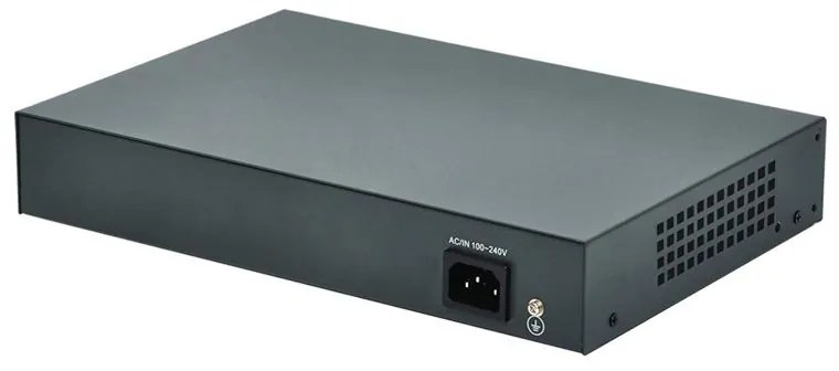 PoE суич - 4 PoE порта +2 Up link 10/100Mbps
