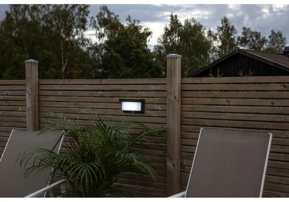 Стенно соларно LED осветително тяло, 20 x 12 cm Valla - Star Trading