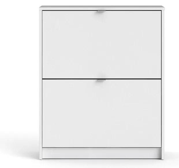 Бяла накланяща се стойка за обувки Shoes – Tvilum