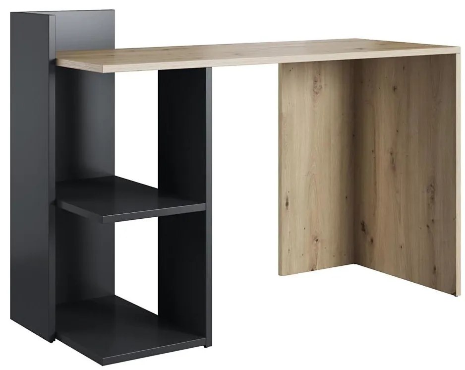 Писмено бюро MARLO дъб artisan/антрацит