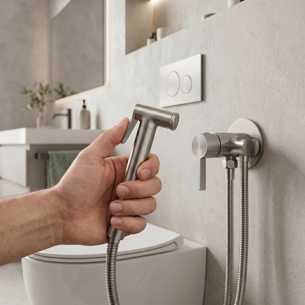 Смесител за биде Rea Foster Brush Nickel