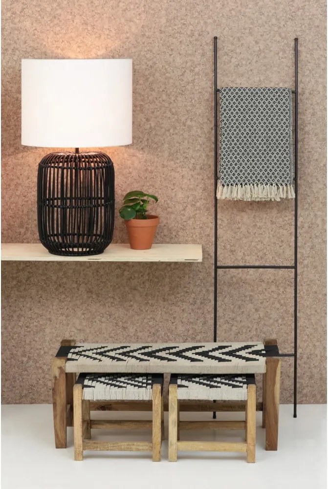 Черна метална декоративна стълба Siem - Light &amp; Living