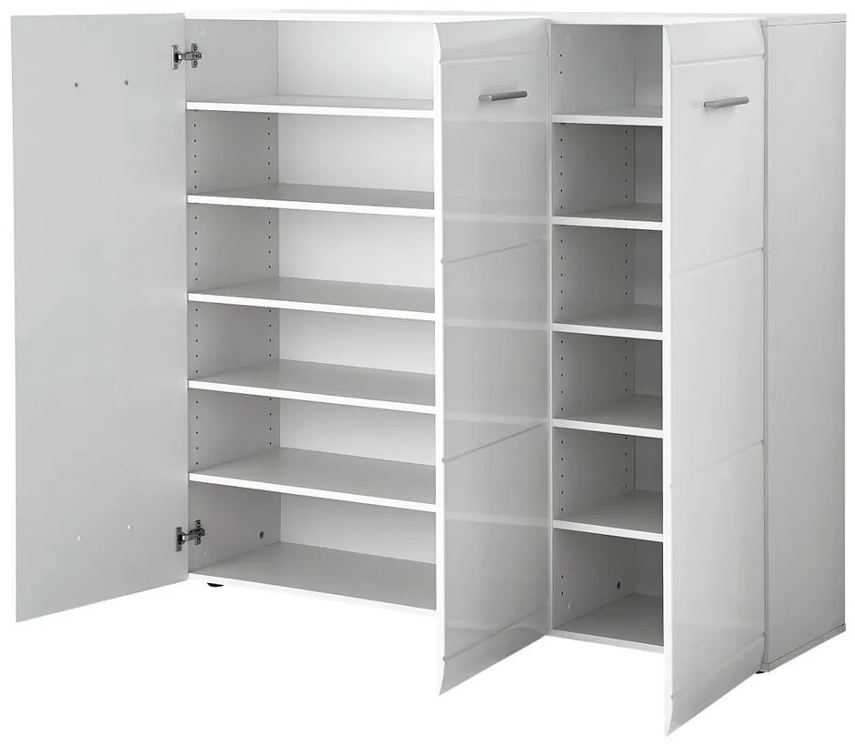 Бял шкаф за обувки Adana - Germania