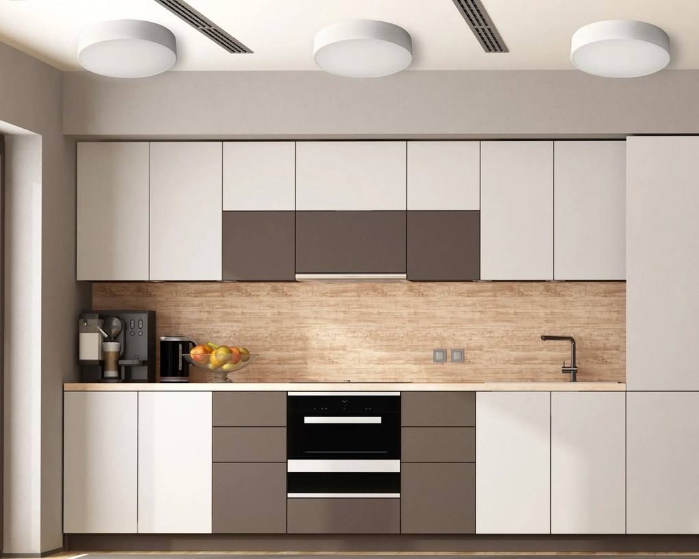 плафон 40cm Black app642-4c