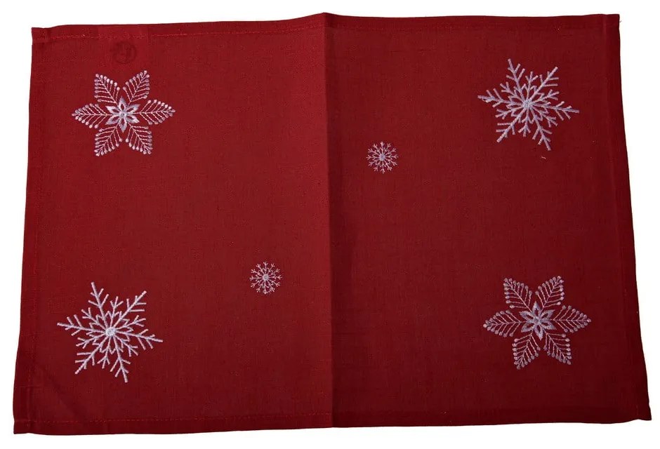 Текстилна подложка за хранене с коледен мотив 33x48 cm Crystalline – Dakls