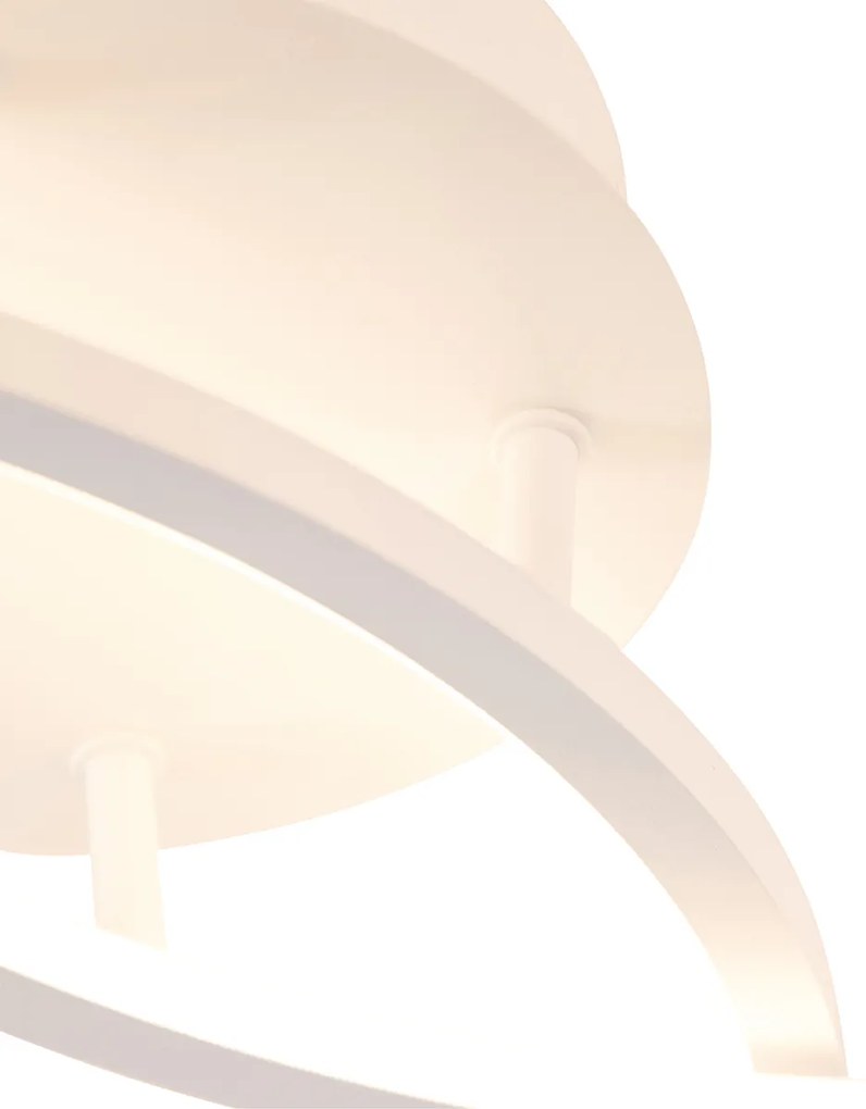 Таванна лампа бяла 78 см с LED 3-степенна димираща - Rowin