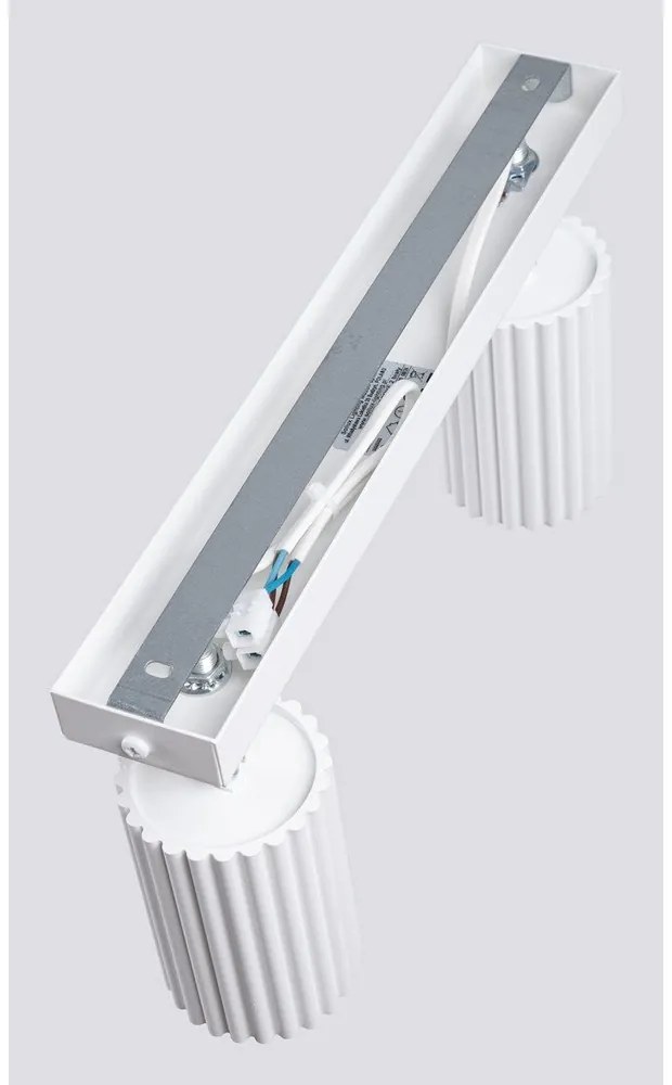 Бял прожектор 6,5x30 cm Gleam – Sollux