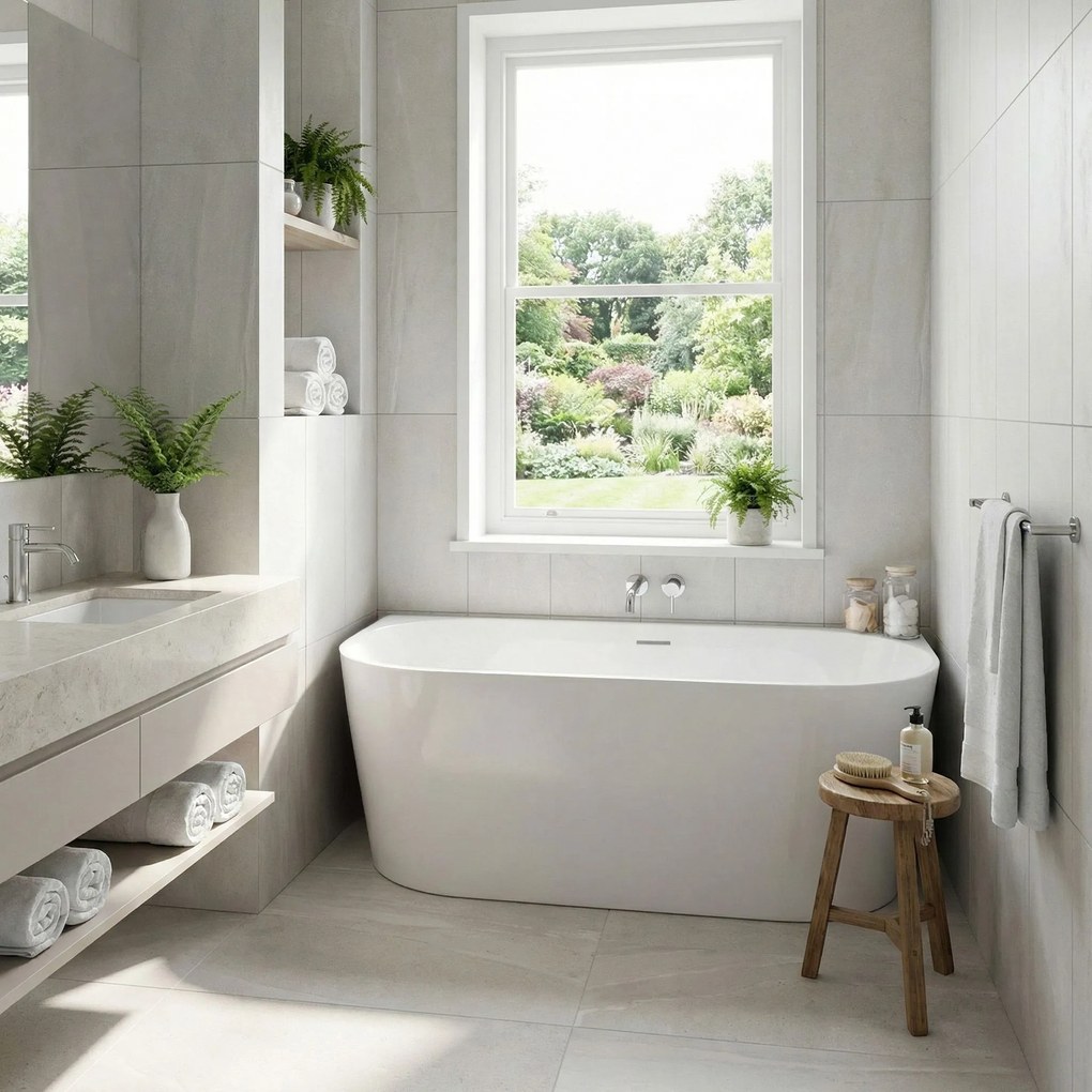 Свободностояща акрилна Вана CAPRI SLIM 150cm