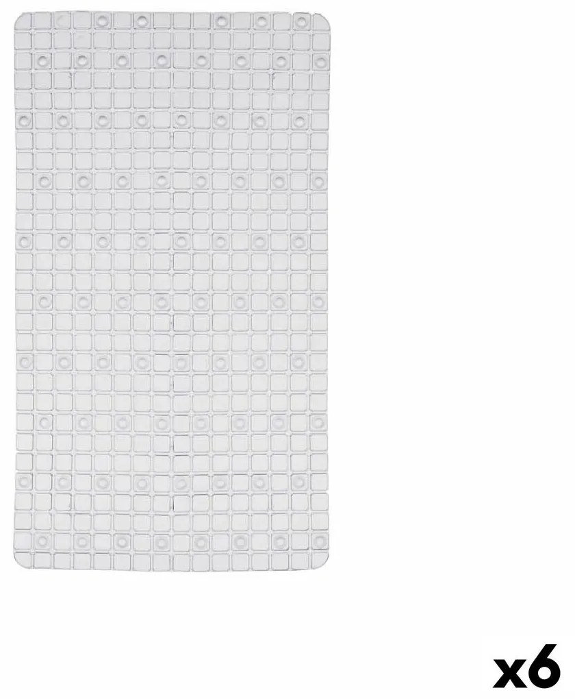 Нехлъзгаща се постелка за душ Картини Прозрачен PVC 67,7 x 38,5 x 0,7 cm (6 броя)