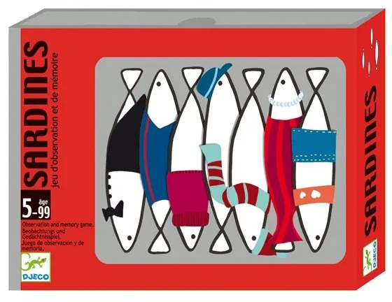 Djeco - Карти за игра Sardines DJ05161G