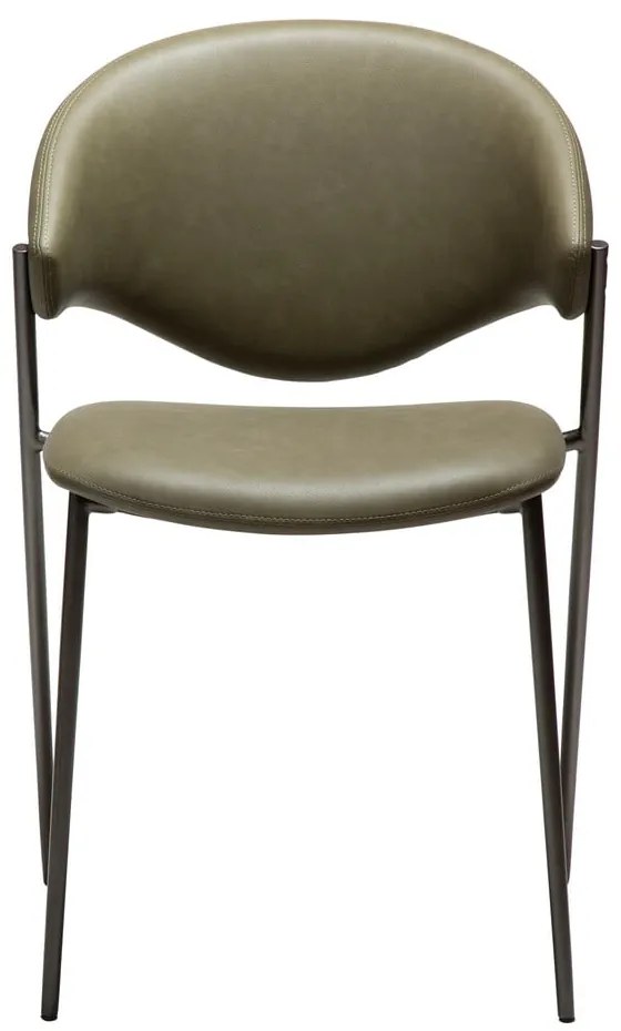 Трапезен стол от имитация на кожа в цвят каки Zone – DAN-FORM Denmark