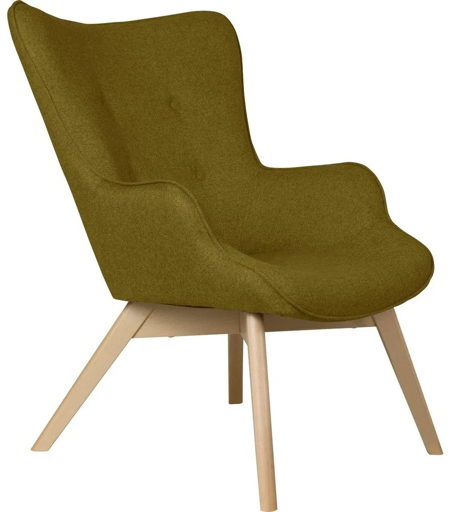 Зелено кресло Niko – Ropez