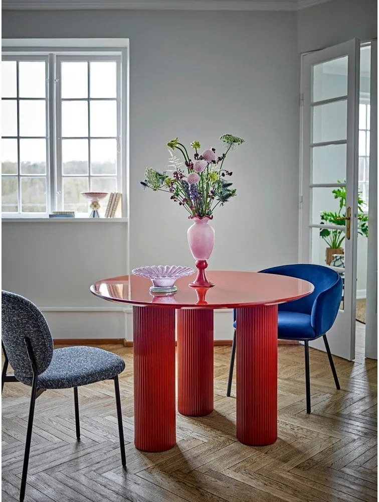 Гланцова кръгла трапезна маса ø 110 cm Della – Bloomingville