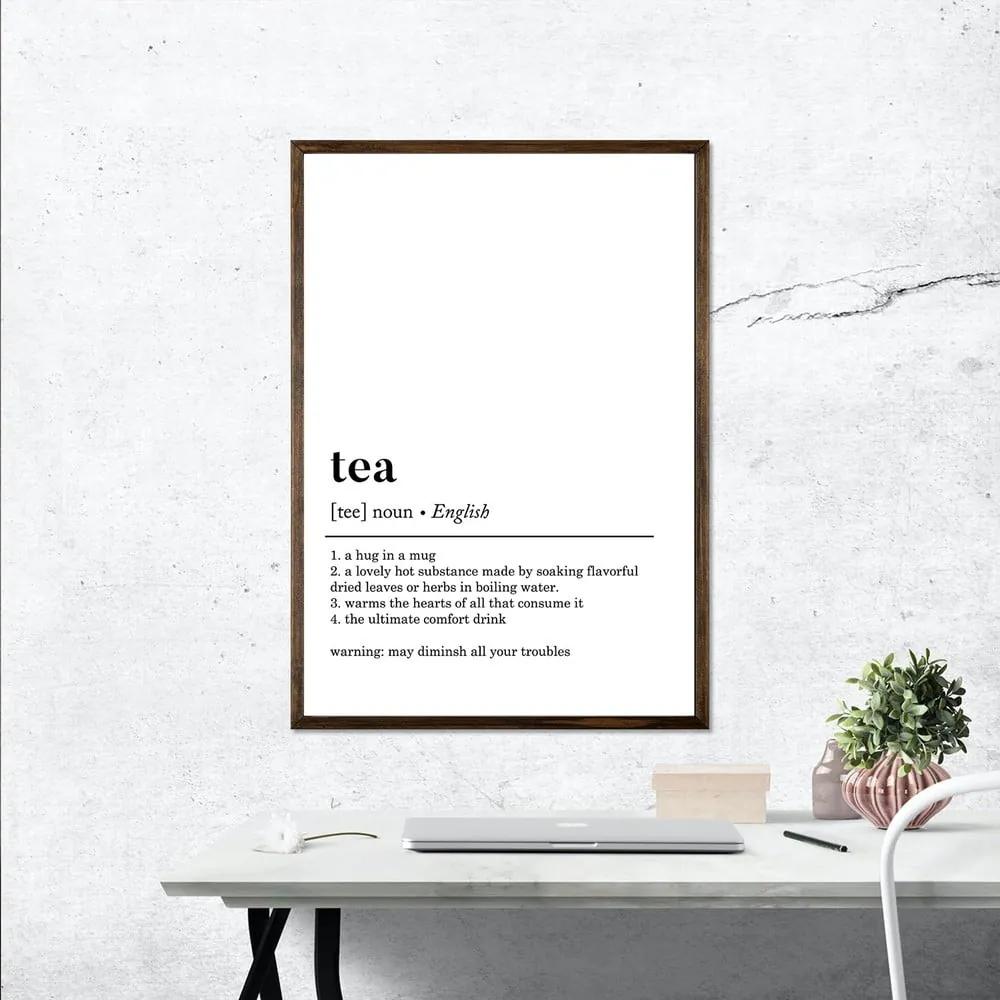 Плакат 50x70 cm Tea - Wallity