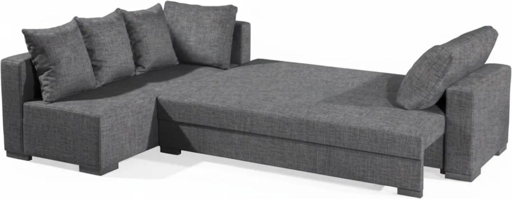 Ъгъл диван Trendy-Right-285φ 185β cm.-Gray