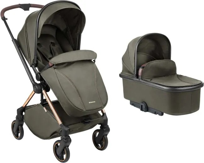 LANAH ARMY GREEN КОМБИНАРАНА КОЛИЧКА 2 В 1 KIKKABOO 38765060137