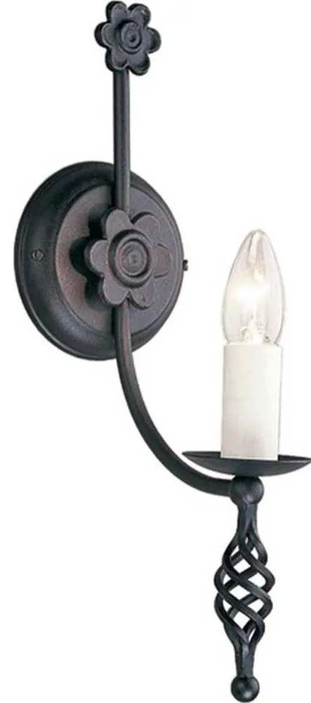 Elstead BY1-BLACK - Аплик BELFRY 1xE14/60W/230V