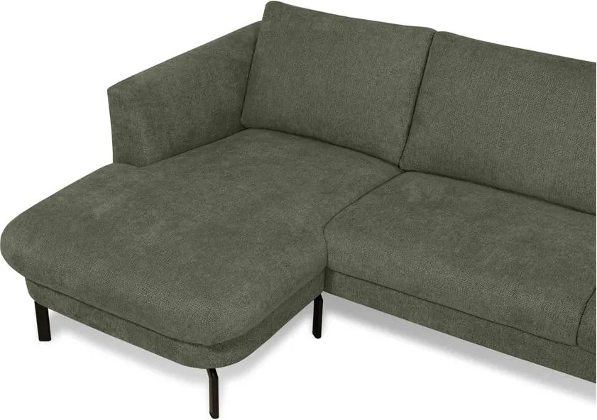 Тъмнозелен ъглов диван (ляв ъгъл) Gomero – Scandic