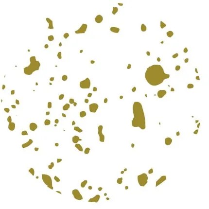 Кутия за чекмеджета с 3 чекмеджета в златисто и бяло Ingrid - Bigso Box of Sweden