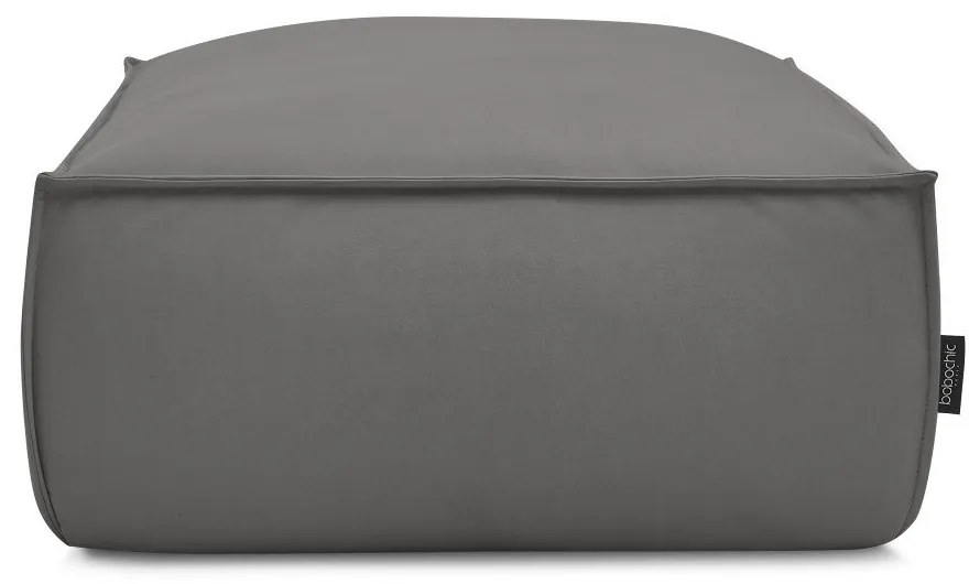 Сива табуретка от изкуствена кожа Boheme – Bobochic Paris