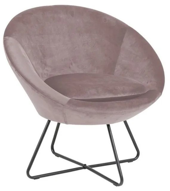 Фотьойл от розово кадифе Center - Actona