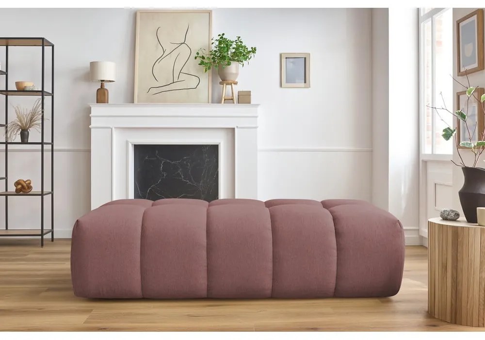 Розова табуретка за крака Mont-Blanc - Bobochic Paris