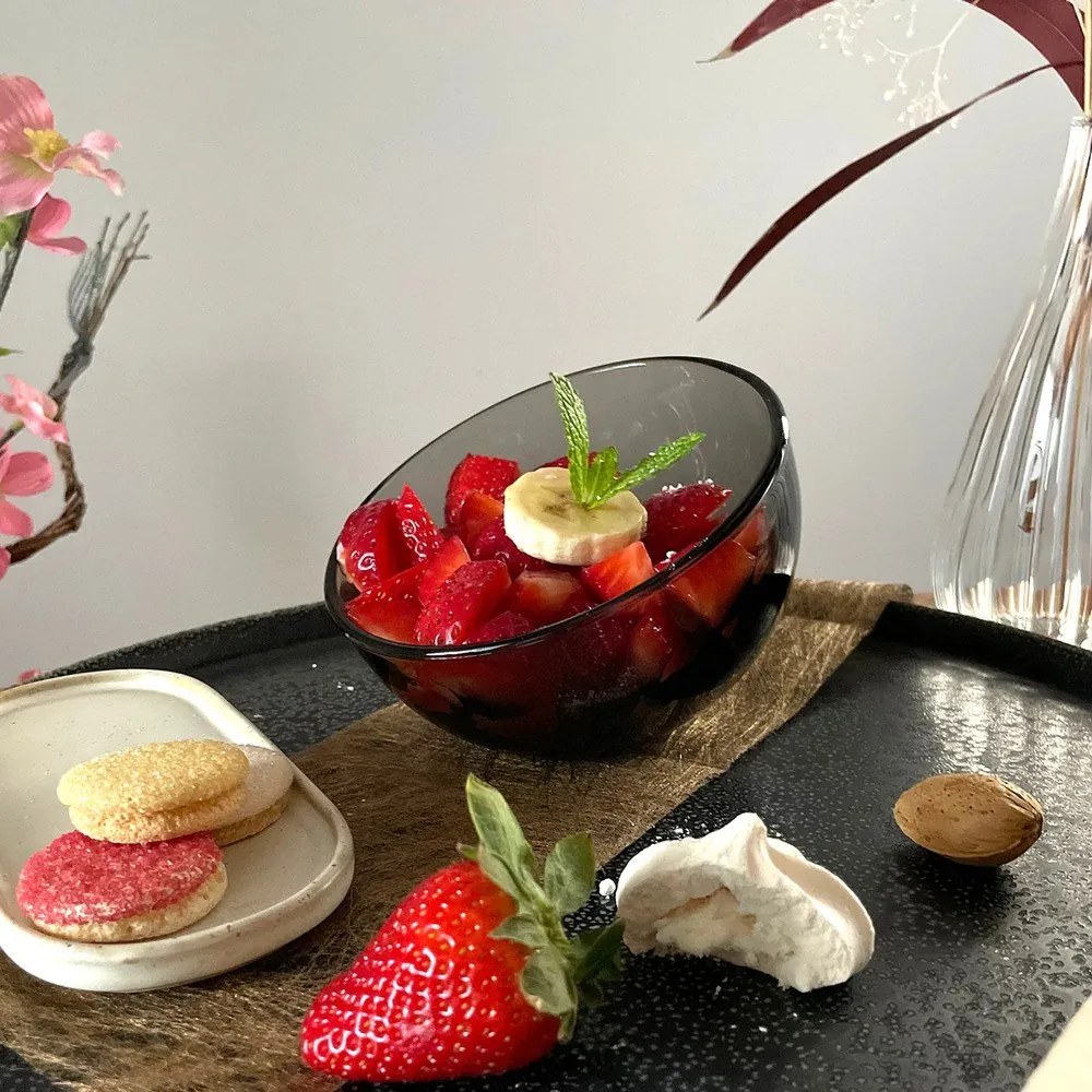 Антрацитна стъклена купа La Rochère Bubble - La Rochére