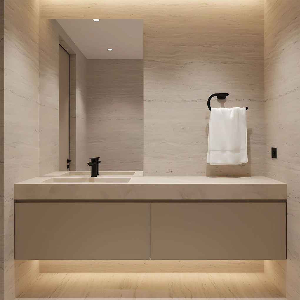 Закачалка за баня Ring 110 Til Black